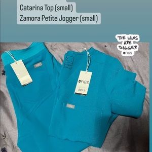 Brand New Pacific Blue Scrubs